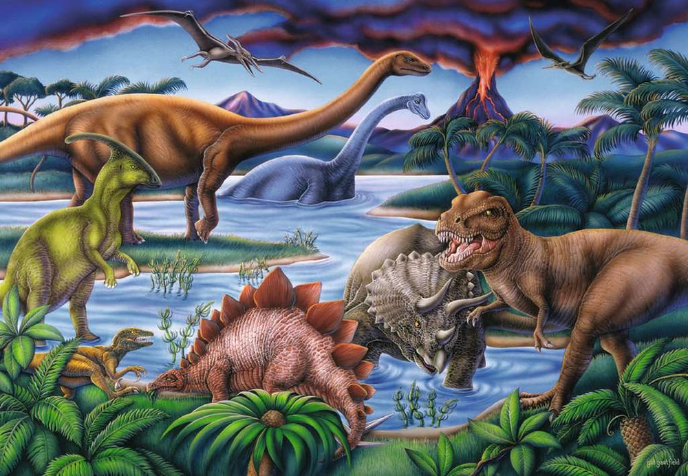 Puzzle: Dinosaur Playground