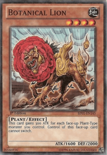 Botanical Lion [BP01-EN145] Starfoil Rare (ONLINE ORDER ONLY)