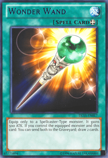 Wonder Wand (Blue) [DL15-EN017] Rare (ONLINE ORDER ONLY)