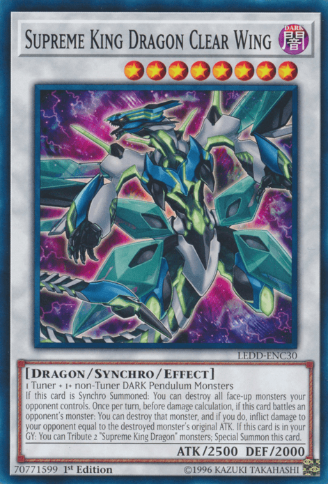 Supreme King Dragon Clear Wing [LEDD-ENC30] Common (ONLINE ORDER ONLY)