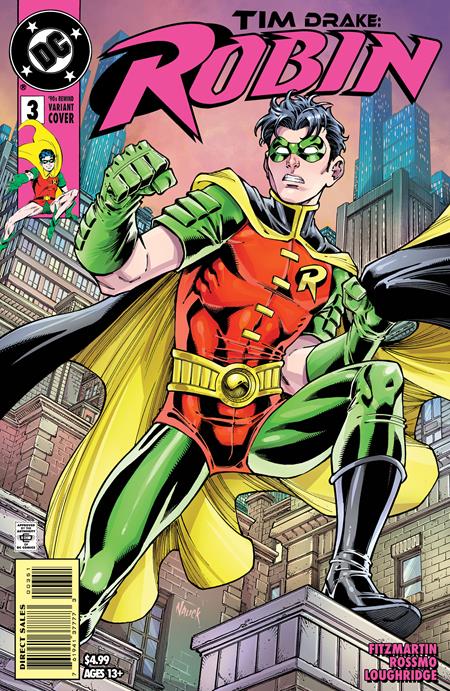 Tim Drake Robin #3 C Todd Nauck 90S Cover Month Card Stock Variant (11/22/2022) Dc (ONLINE ORDER ONLY)