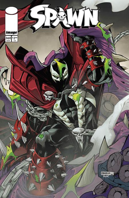 Spawn #360 A Carlo Barberi Rory McConville (01/01/2025) Image (ONLINE ORDER ONLY)