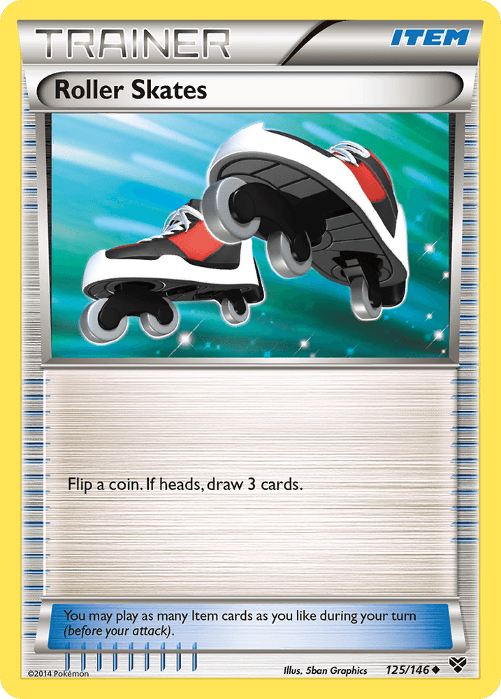 Roller Skates (125/146) [XY: Base Set] (Online Only)