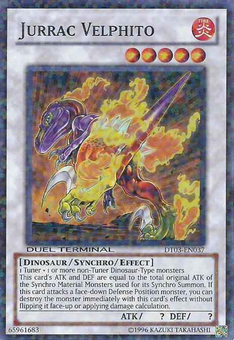 Jurrac Velphito [DT03-EN037] Super Rare (ONLINE ORDER ONLY)