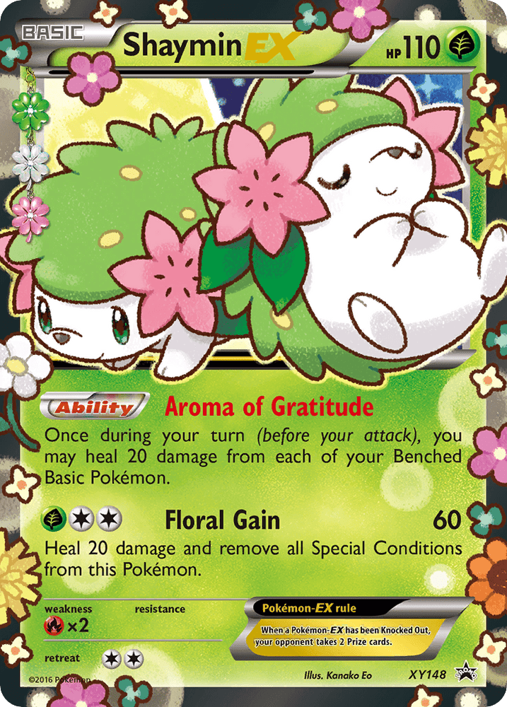 Shaymin EX (XY148) [XY: Black Star Promos] (Online Only)
