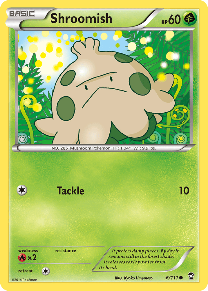 Shroomish (6/111) [XY: Furious Fists] (Online Only)