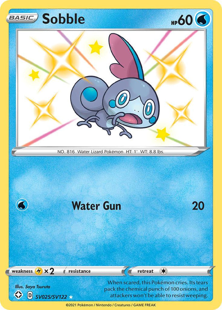 Sobble (SV025/SV122) [Sword & Shield: Shining Fates] (Online Only)