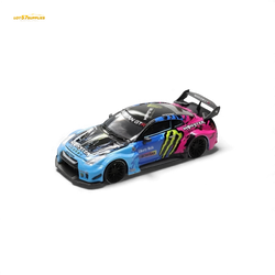 (Pre-Order) Demon King Auto GT-R R35 LBWK Wide-Body - Monster Livery 1:64 (ONLINE ORDER ONLY)