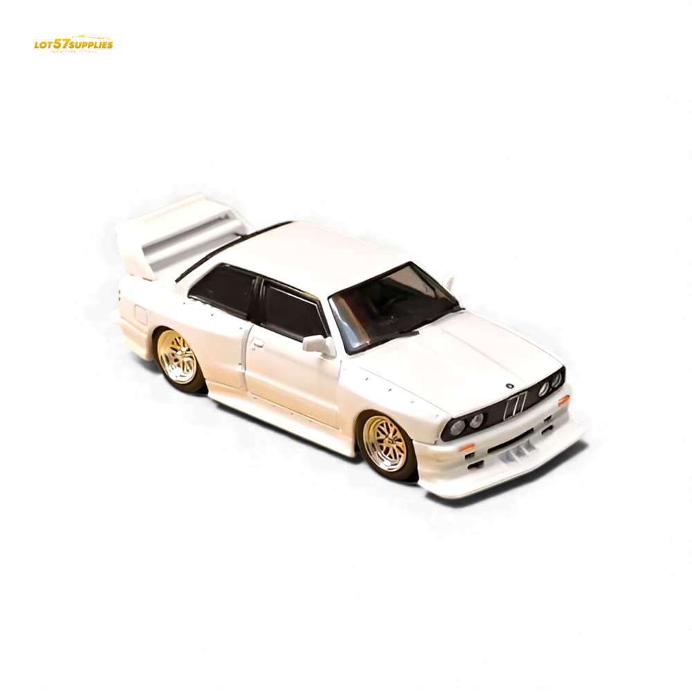 (Pre-Order) SW BMW E30 M3 LTO Modified - White 1:64 (ONLINE ORDER ONLY)