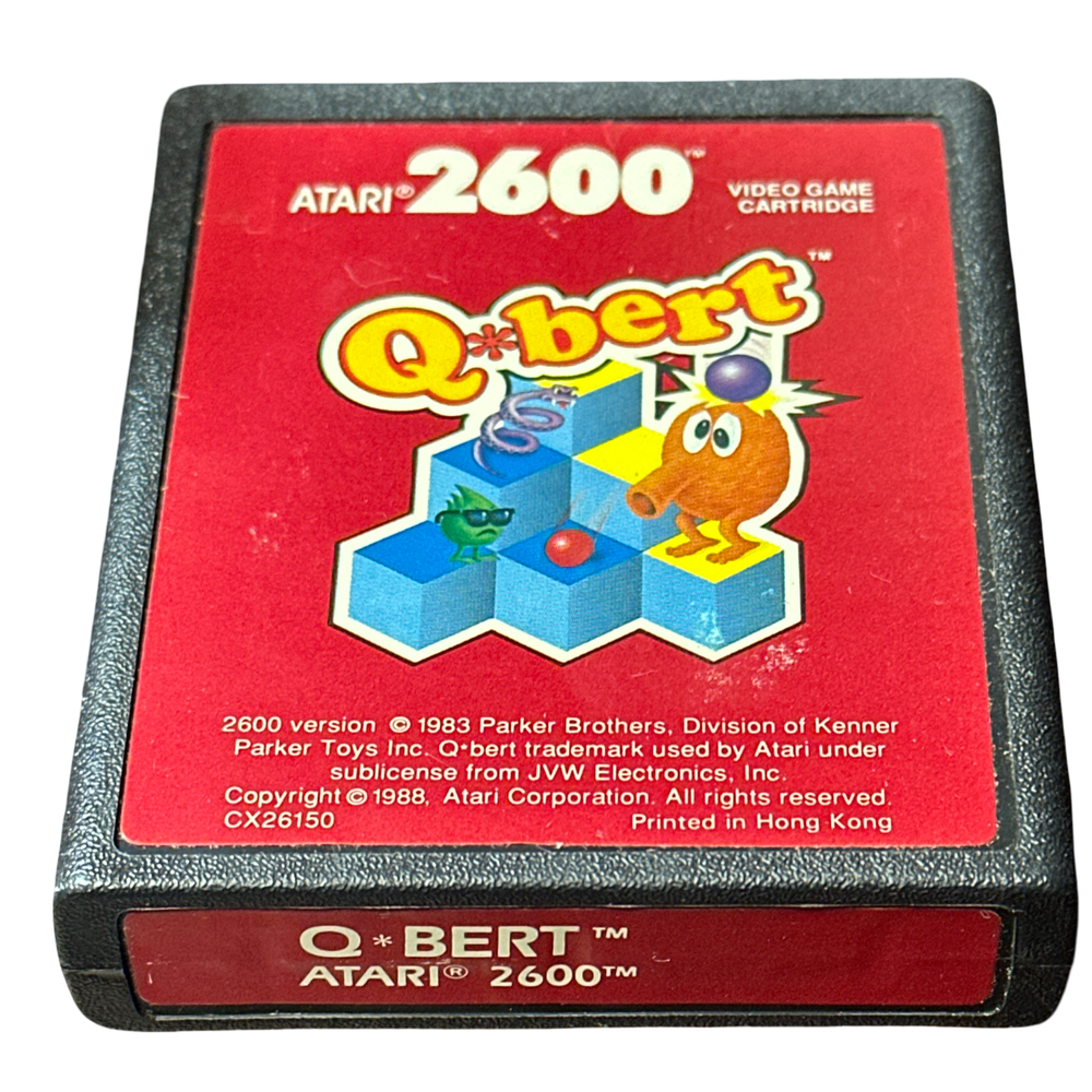 Q*bert [Red Label] - Atari 2600