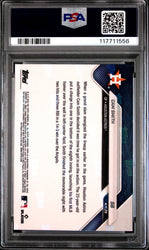 Graded 2025 Topps Now Cam Smith #58 Gold Foil /50 Rookie RC Baseball Card PSA 10 Gem Mint