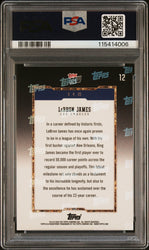 Graded 2024 Topps Now LeBron James #12 Basketball Card PSA 7 Near Mint