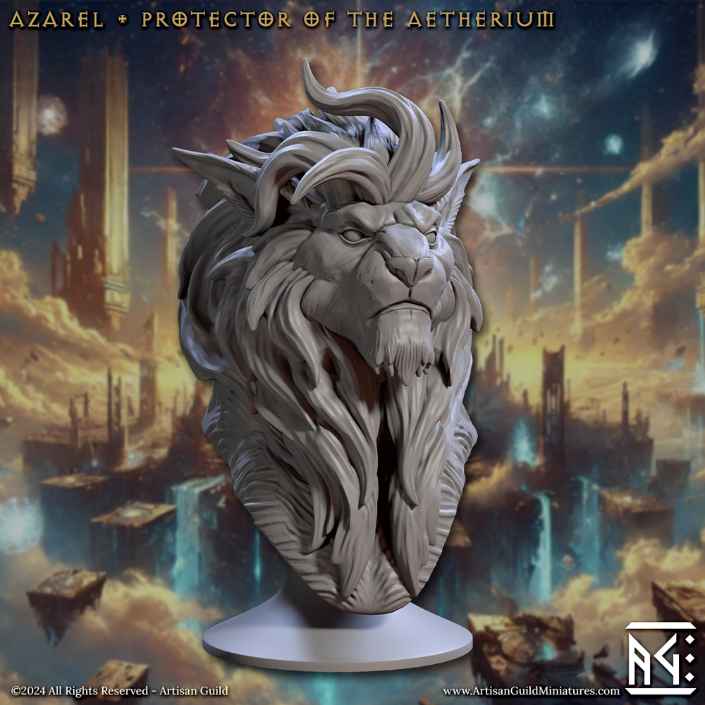 3D Printed Artisan Guild Wrath of the Malakim Bust Set 28mm 32mm (Online Only)