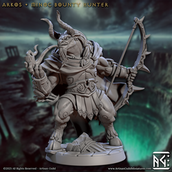 3D Printed Artisan Guild Arkos Minoc Bounty Hunter Descent into the Hive of the All Seeing 28mm 32mm (Copy) (Online Only)