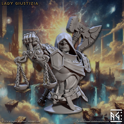 3D Printed Artisan Guild Wrath of the Malakim Bust Set 28mm 32mm (Online Only)