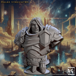 3D Printed Artisan Guild Wrath of the Malakim Bust Set 28mm 32mm (Online Only)