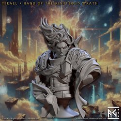 3D Printed Artisan Guild Wrath of the Malakim Bust Set 28mm 32mm (Online Only)