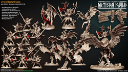 3D Printed Artisan Guild Graveyard Ruins The Bloodhunt 28mm 32mm (Online Only)