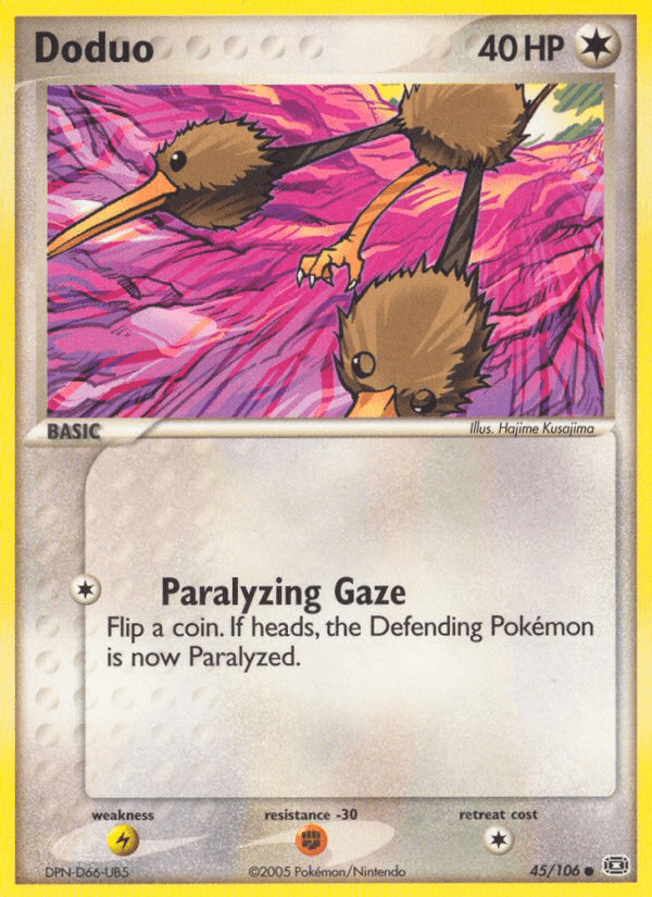 Doduo (45/106) [EX: Emerald] (Online Only)