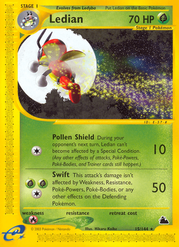 Ledian (15/144) [Skyridge] (Online Only)