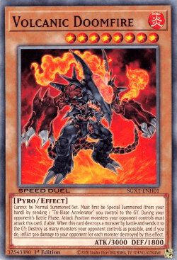 Volcanic Doomfire [SGX1-ENH01] Common (ONLINE ORDER ONLY)