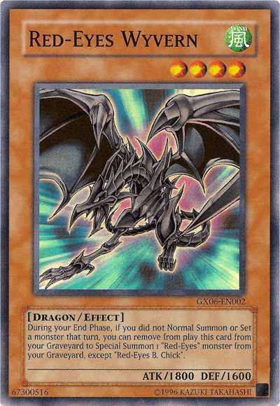 Red-Eyes Wyvern [GX06-EN002] Super Rare (ONLINE ORDER ONLY)