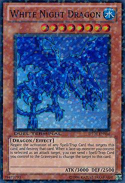 White Night Dragon [DT04-EN010] Super Rare (ONLINE ORDER ONLY)