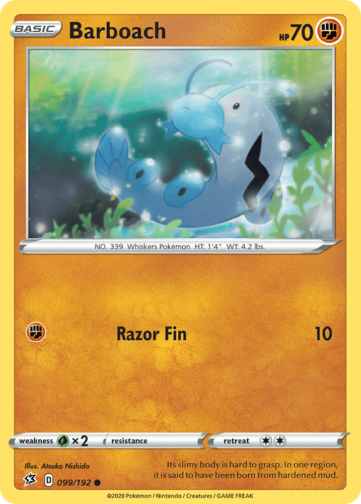 Barboach (099/192) [Sword & Shield: Rebel Clash] (Online Only)