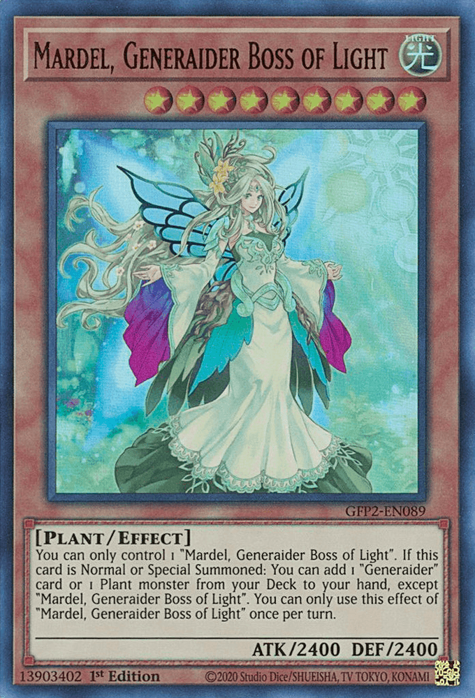 Mardel, Generaider Boss of Light [GFP2-EN089] Ultra Rare (ONLINE ORDER ONLY)