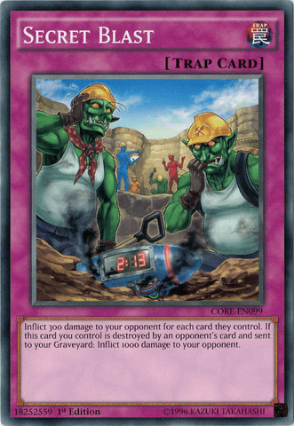 Secret Blast [CORE-EN099] Common (ONLINE ORDER ONLY)