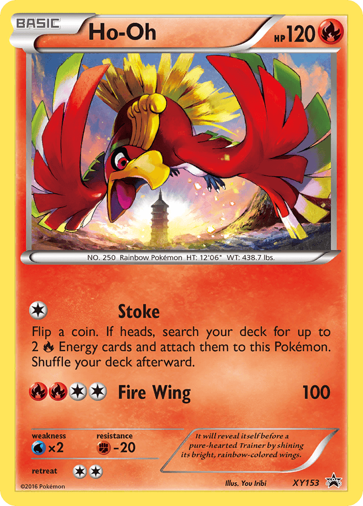 Ho-Oh (XY153) [XY: Black Star Promos] (Online Only)