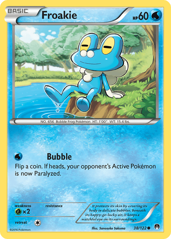 Froakie (38/122) [XY: BREAKpoint] (Online Only)