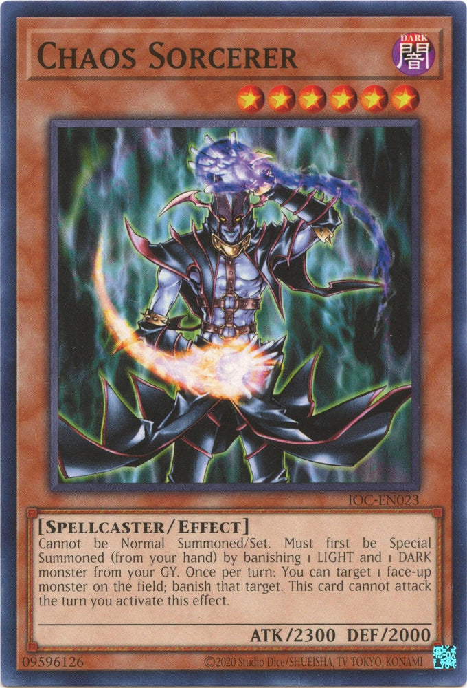 Chaos Sorcerer (25th Anniversary) [IOC-EN023] Common (ONLINE ORDER ONLY)