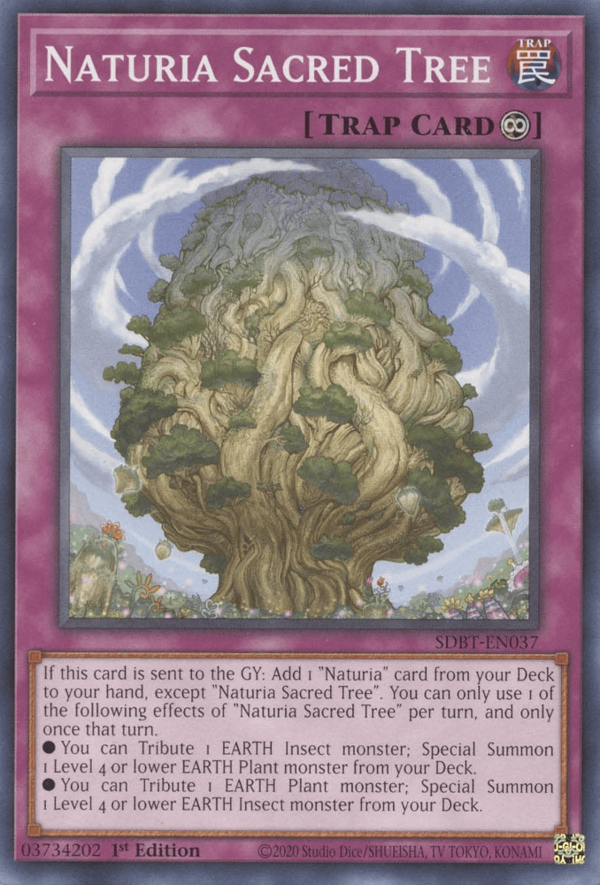 Naturia Sacred Tree [SDBT-EN037] Common (ONLINE ORDER ONLY)