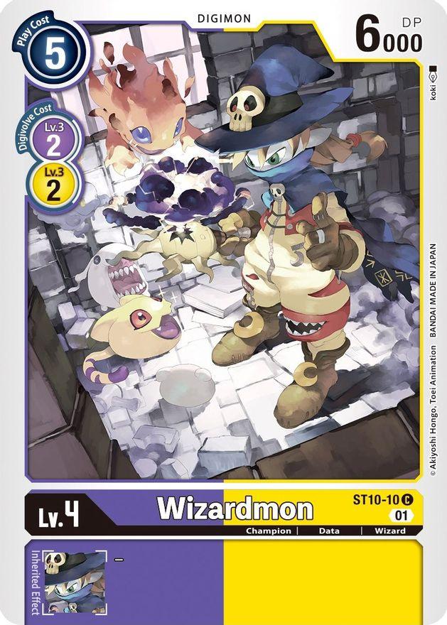 Wizardmon [ST10-10] [Starter Deck: Parallel World Tactician] (ONLINE ORDER ONLY)