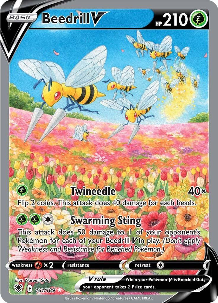 Beedrill V (161/189) [Sword & Shield: Astral Radiance] (Online Only)