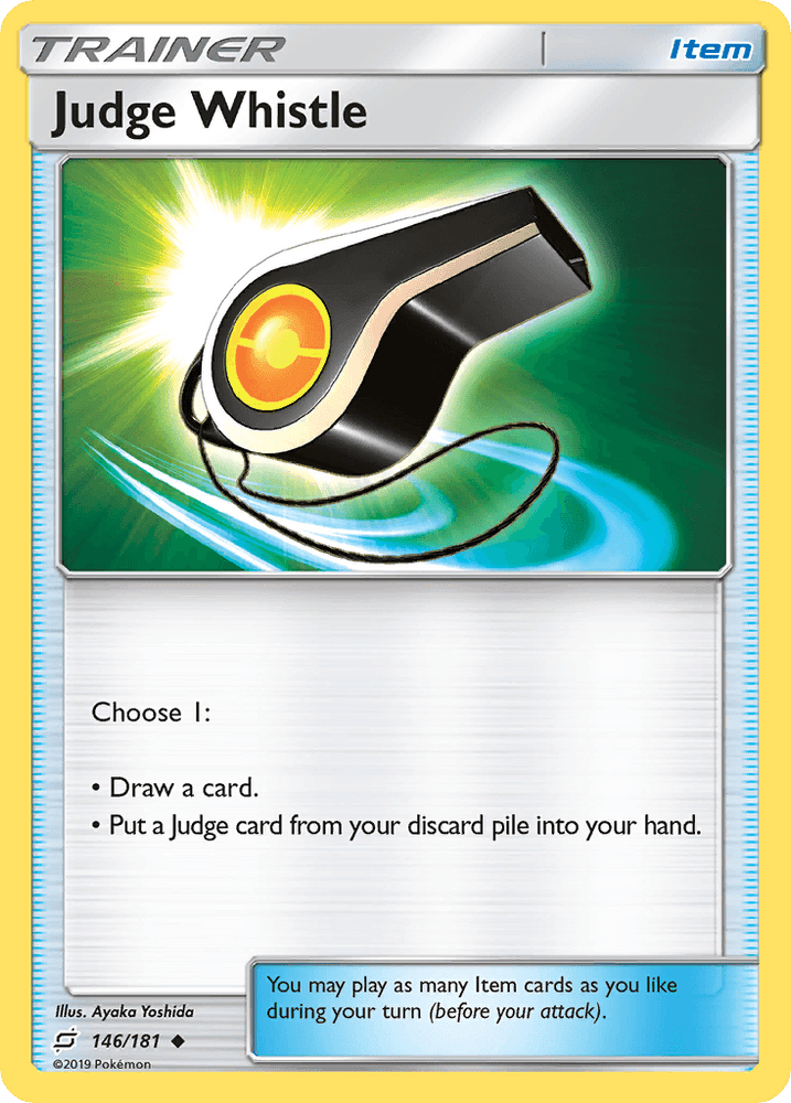Judge Whistle (146/181) [Sun & Moon: Team Up] (Online Only)