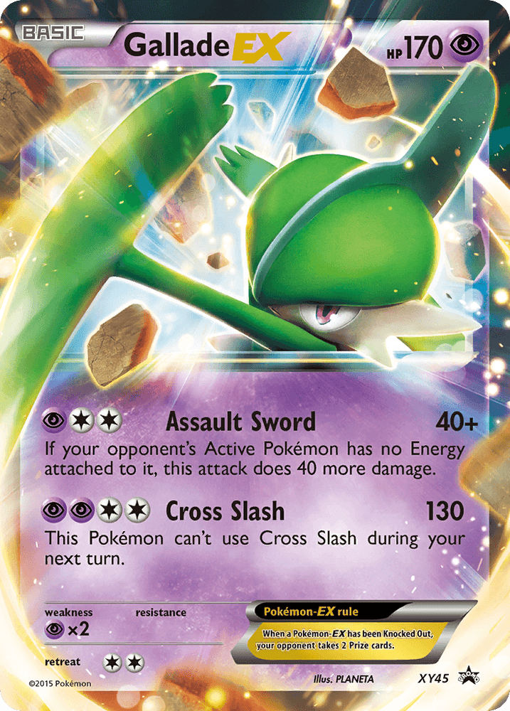 Gallade EX (XY45) [XY: Black Star Promos] (Online Only)