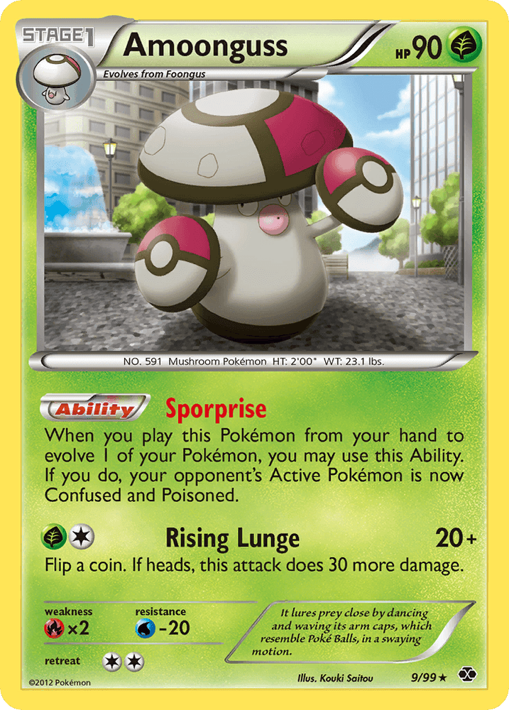Amoonguss (9/99) [Black & White: Next Destinies] (Online Only)