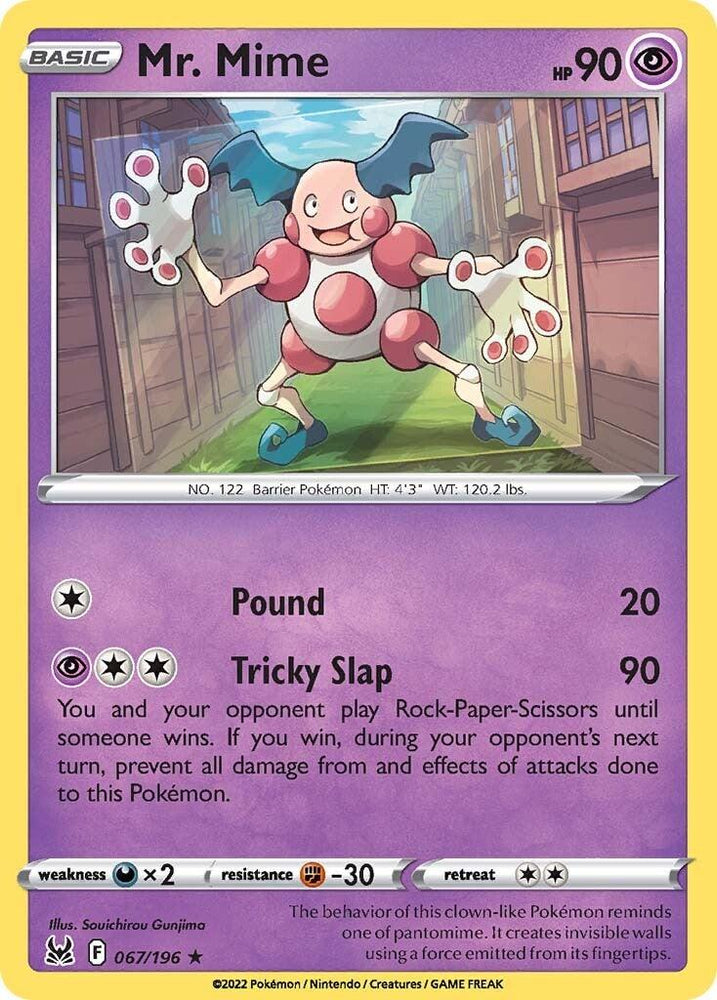 Mr. Mime (067/196) [Sword & Shield: Lost Origin] (Online Only)