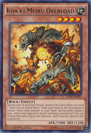 Koa'ki Meiru Overload [SECE-EN033] Rare (ONLINE ORDER ONLY)