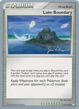 Lake Boundary (112/123) (Psychic Lock - Jason Klaczynski) [World Championships 2008] (Online Only)