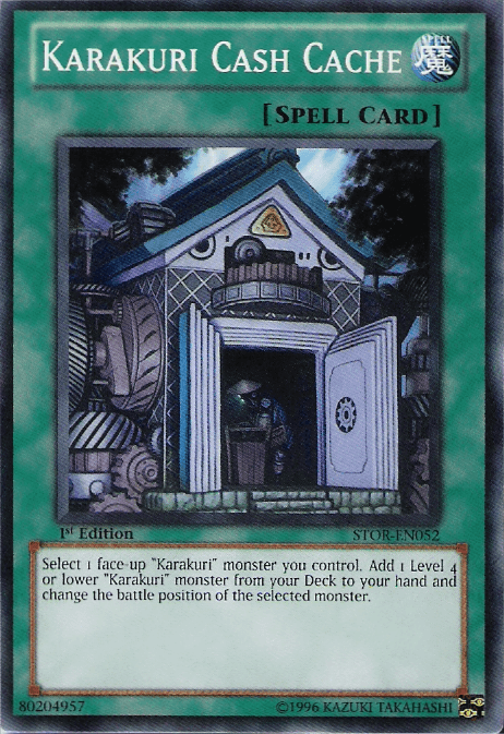 Karakuri Cash Cache [STOR-EN052] Common (ONLINE ORDER ONLY)