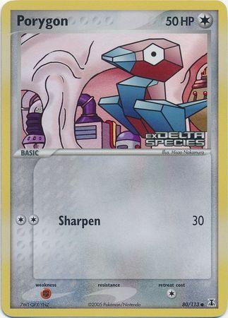 Porygon (80/113) (Stamped) [EX: Delta Species] (Online Only)