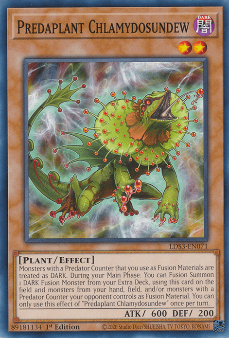 Predaplant Chlamydosundew [LDS3-EN071] Common (ONLINE ORDER ONLY)