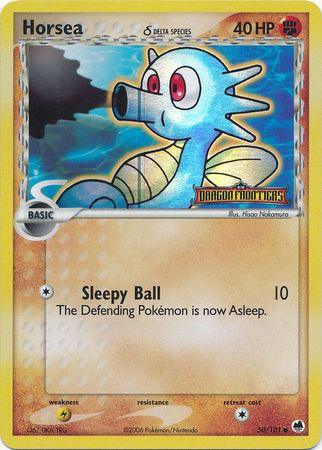 Horsea (50/101) (Delta Species) (Stamped) [EX: Dragon Frontiers] (Online Only)