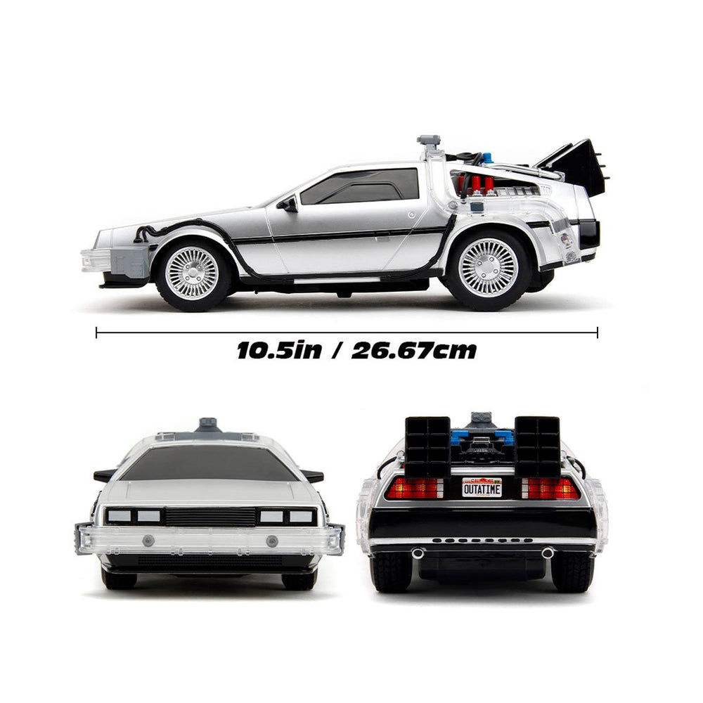 Back to the Future Remote Control 1:16 scale DeLorean Time Machine (ONLINE ORDER ONLY)