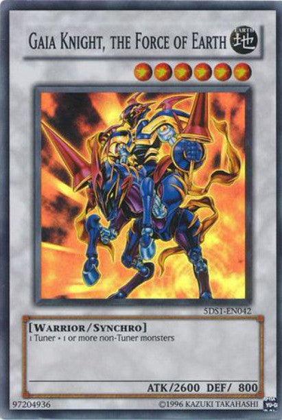 Gaia Knight, the Force of Earth [5DS1-EN042] Common (ONLINE ORDER ONLY)
