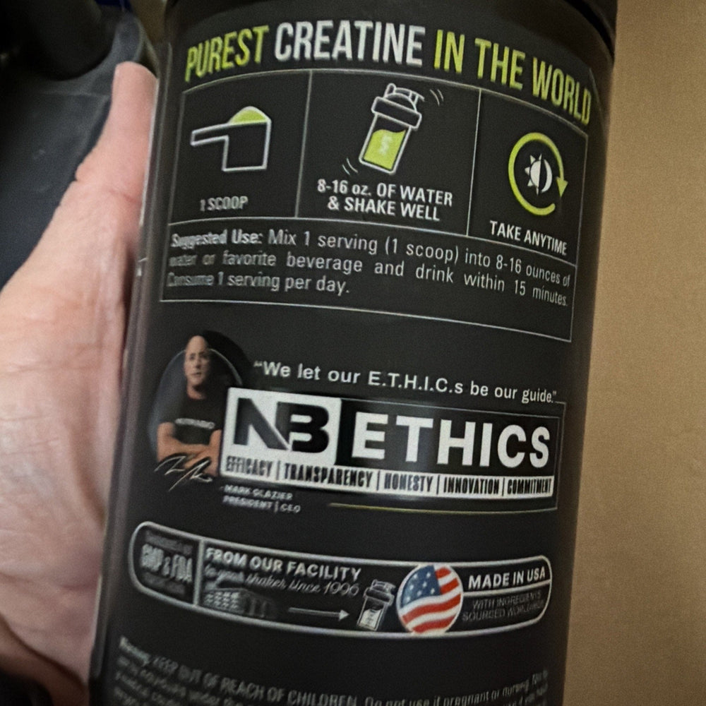 NutraBio Pure Micronized Creatine Monohydrate Powder 60 Servings (exp 10/2028) (ONLINE ORDER ONLY)