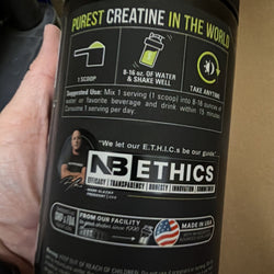 NutraBio Pure Micronized Creatine Monohydrate Powder 60 Servings (exp 10/2028) (ONLINE ORDER ONLY)